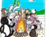 DALL·E-2023-02-04-16.13.59-Zoo-animals-all-gathered-around-a-bonfire-to-roast-marshmallows-on-the-beach-Dr.-Seuss-style-drawings-compressed